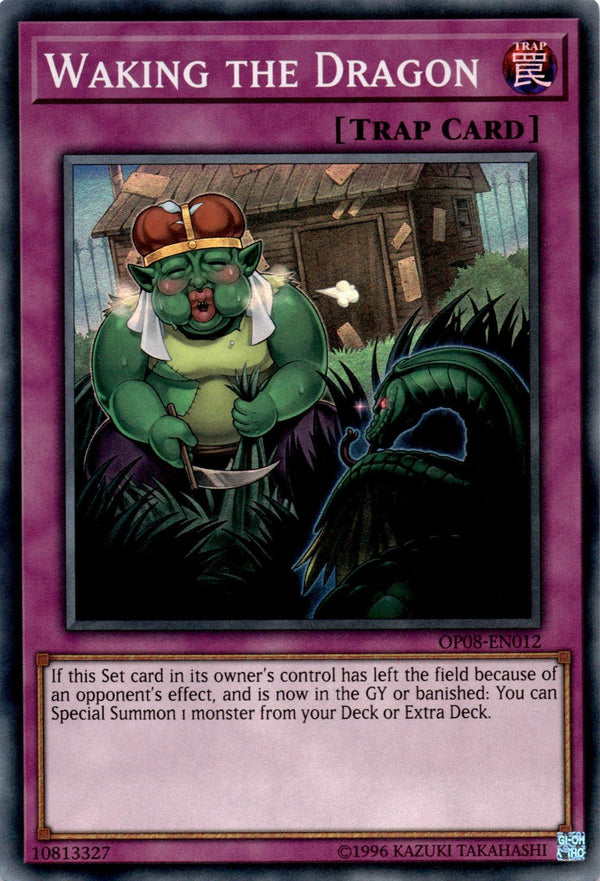 Yugioh Waking The Dragon OP08-EN012 Super Rare Unlimited Edition VLP/NM