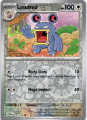 Pokemon Loudred 149/182 Paradox Rift Reverse Holo NM