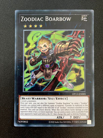 Yugioh Zoodiac Boarbow OP15-EN005 Super Rare 1st Edition VLP/NM