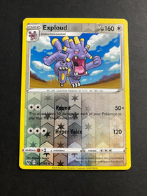 Pokemon Exploud 137/185 Vivid Voltage Reverse Holo NM