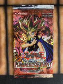 Yugioh Pharoah’s Servant PSV Unl Edition Booster Pack Empty Wrapper Sq No Cards