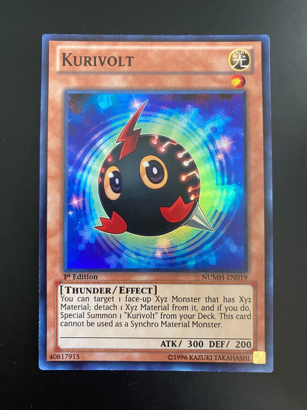 Yugioh Kurivolt NUMH-EN019 Super Rare 1st Edition NM/MINT