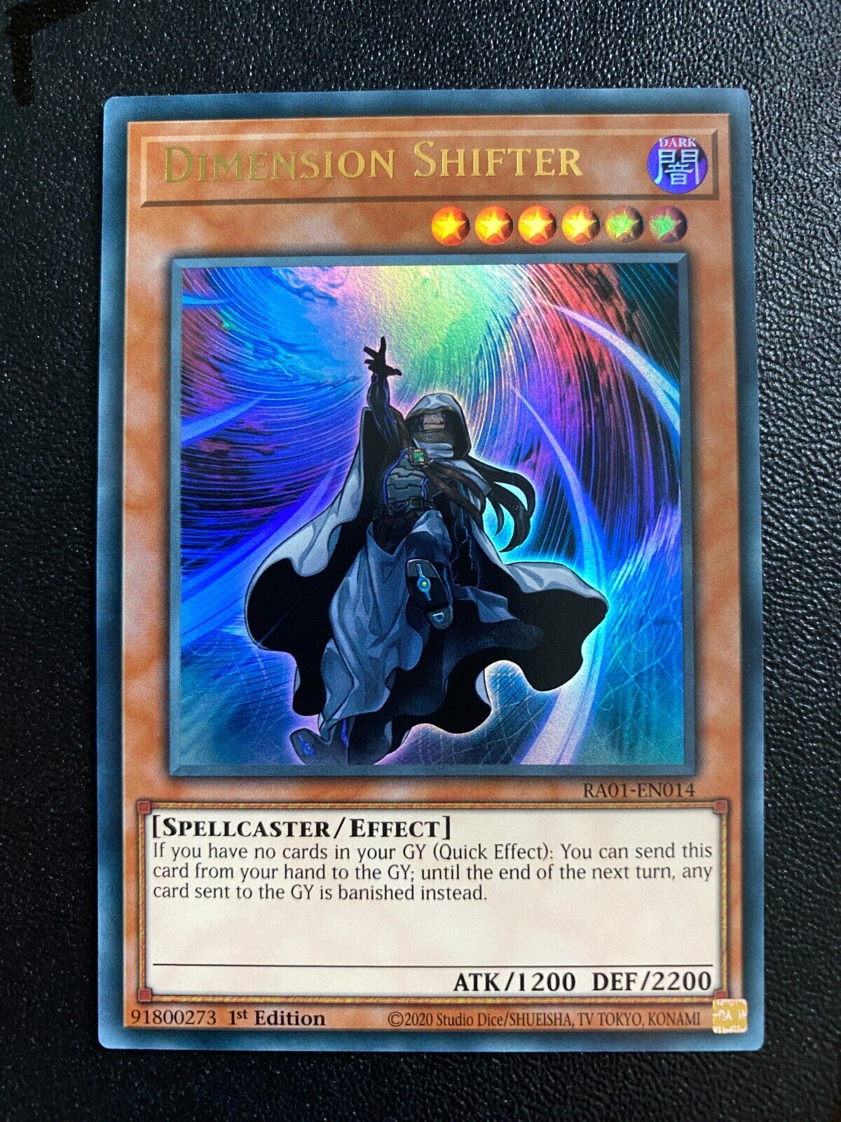 Yugioh Dimension Shifter RA01-EN014 Ultra Rare 1st Edition NM