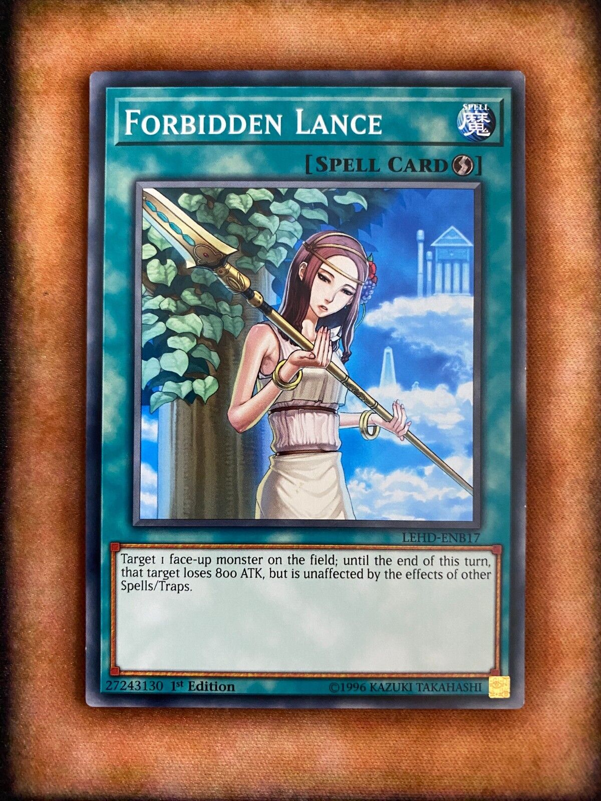 Yugioh Forbidden Lance LEHD-ENB17 Common 1st Edition VLP/NM