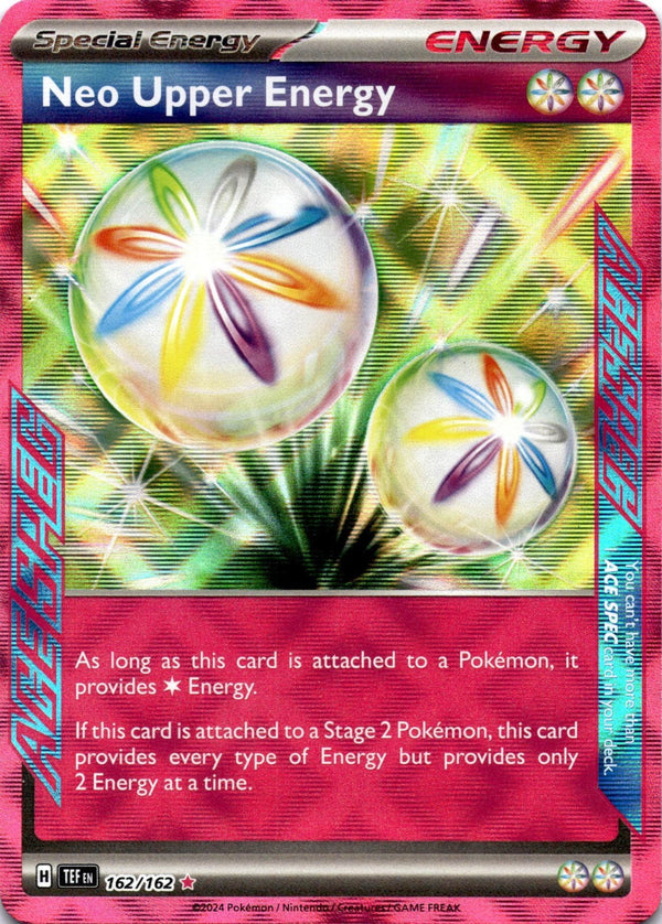 Pokemon Neo Upper Energy 162/162 Temporal Forces Ace Spec NM