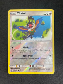 Pokemon Chatot 162/214 Unbroken Bonds Reverse Holo NM