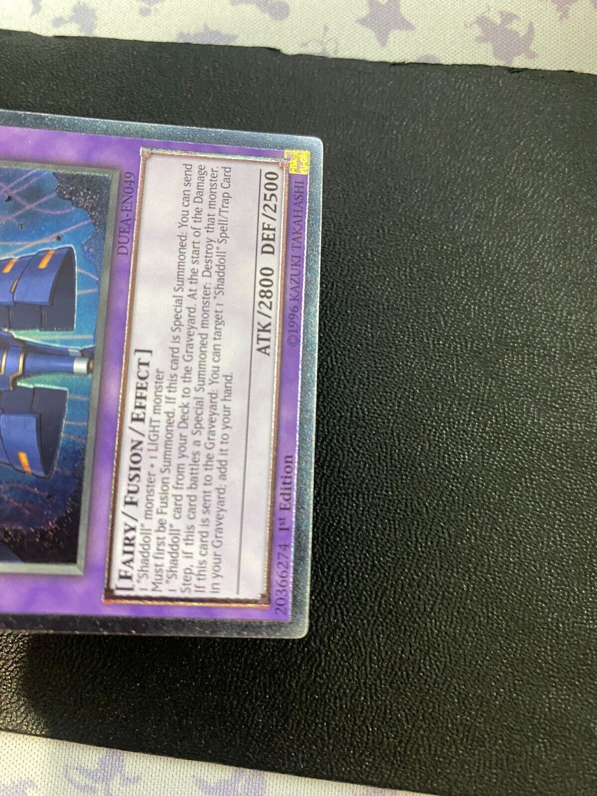 Yugioh El Shaddoll Construct DUEA-EN049 Ultimate Rare 1st Edition MP