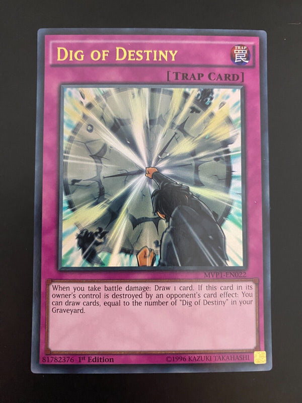 Yugioh Dig of Destiny MVP1-EN022 Ultra Rare 1st Edition VLP/NM