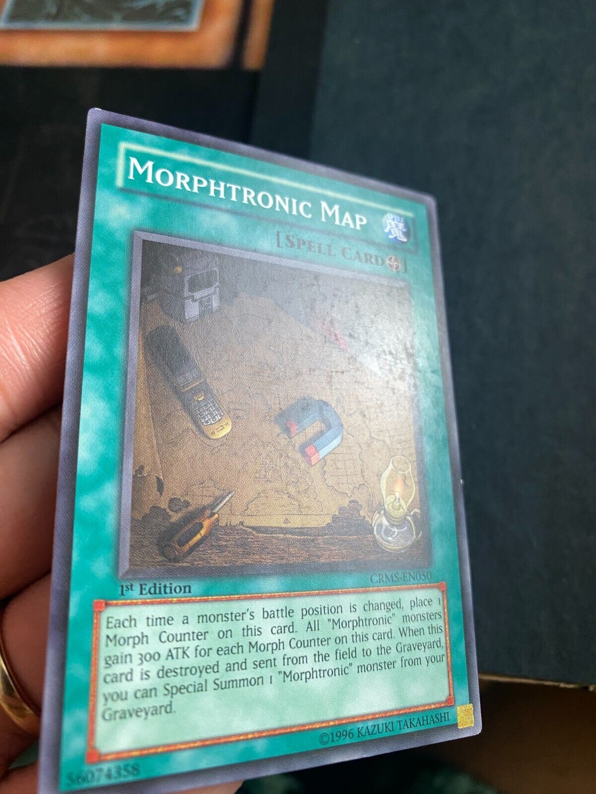 Yugioh Morphtronic Map CRMS-EN050 Common 1st Edition MP/LP