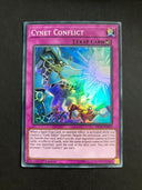 Yugioh Cynet Conflict FIGA-EN042 Super Rare 1st Edition NM