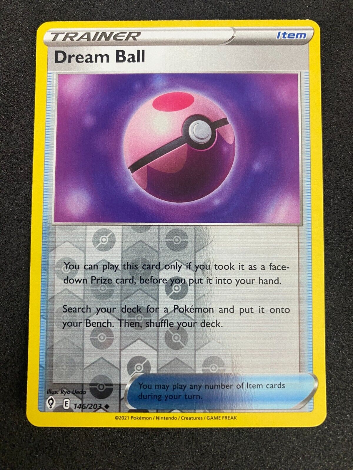 Pokemon Dream Ball 146/203 Evolving Skies Reverse Holo NM