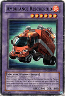 Yugioh Ambulance Rescueroid POTD-EN035 Common 1st Edition DAMAGED