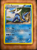 Pokemon Samurott 31/114 Black White Base Holo MP-LP