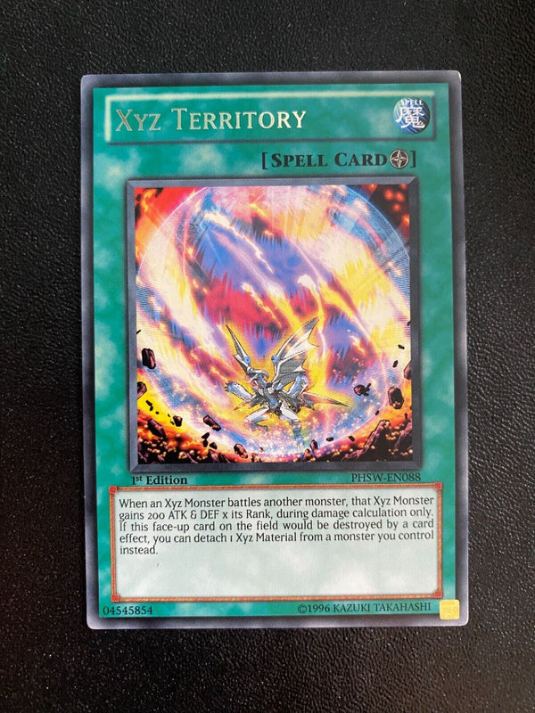 Yugioh Xyz Territory PHSW-EN088 Rare 1st Edition VLP/NM