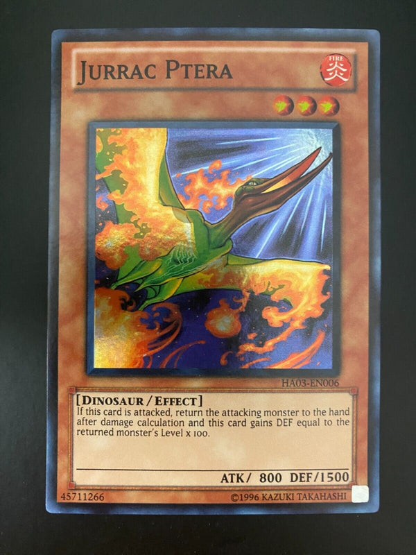 Yugioh Jurrac Ptera HA03-EN006 Unlimited Edition NM/Mint