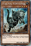 Yugioh Fossil Dyna Pachycephalo RA03-EN195 Platinum Secret Rare 1st Edition NM