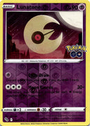Pokemon Lunatone 034/078 Pokemon Go Reverse Holo NM