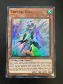 Yugioh Crystal Girl KICO-EN015 Super Rare 1st Edition VLP/NM