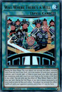 Yugioh Way Where There's a Will MP25-EN199 Ultra Rare 1st Edition NM