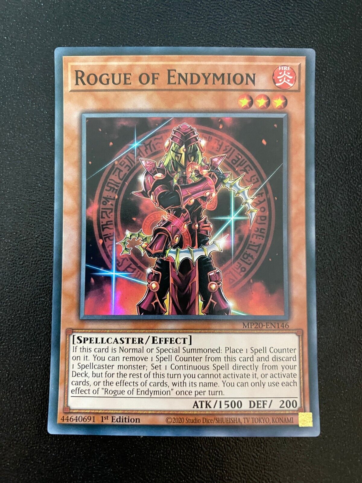 Yugioh Rogue of Endymion MP20-EN146 Super Rare 1st Edition LP/VLP