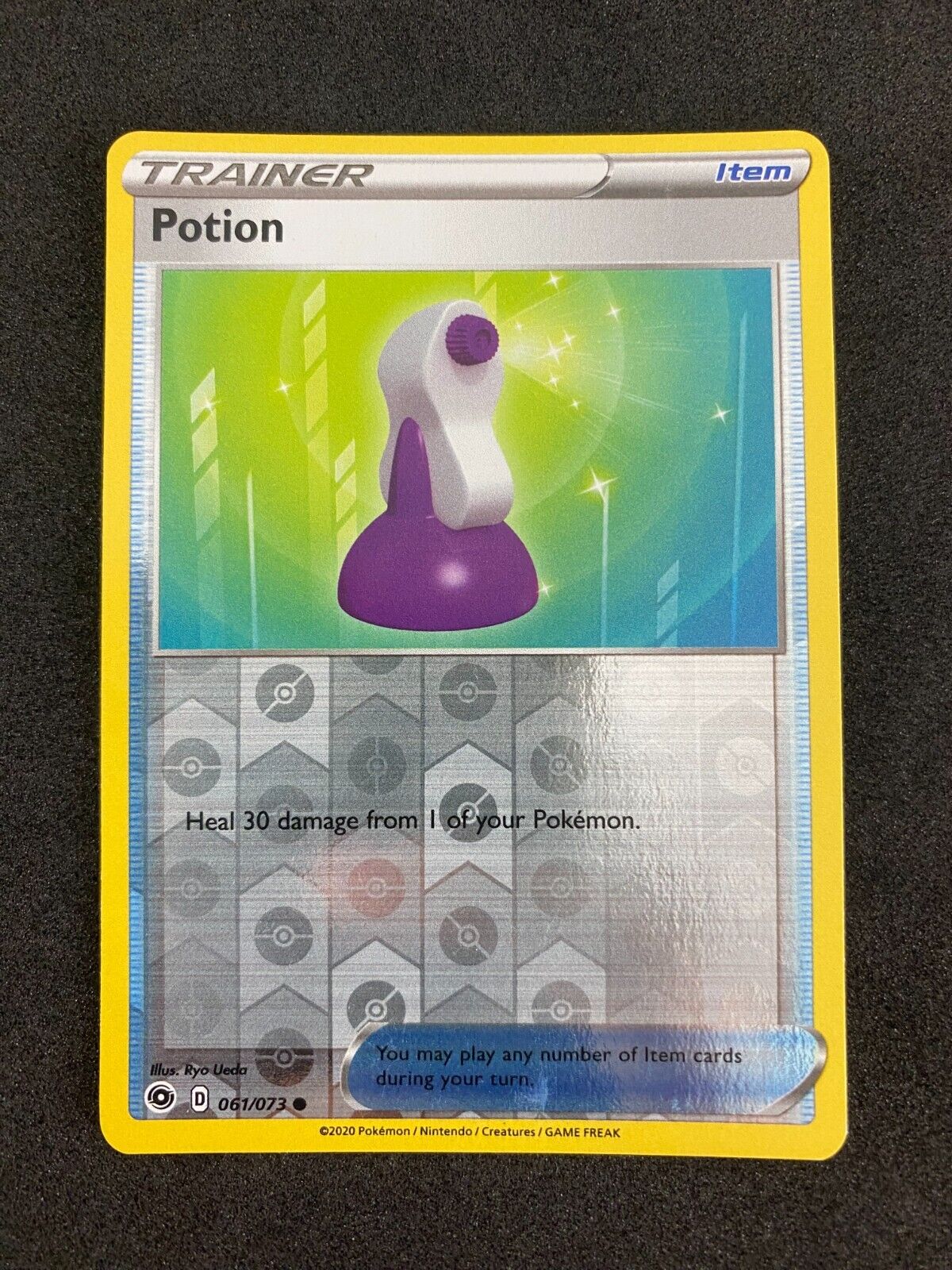 Pokemon Potion 061/073 Champion's Path Reverse Holo NM-MINT