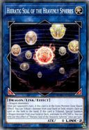Yugioh Hieratic Seal of the Heavenly Spheres SDWD-EN040 1st Edition NM