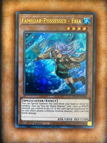 Yugioh Familiar-Possessed - Eria SDCH-EN038 Ultra Rare (Alternate Art) 1st Ed NM