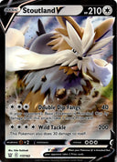 Pokemon Stoutland V 117/163 Battle Styles Full Art Holo NM