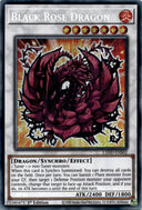 Yugioh Black Rose Dragon L5DD-ENS02 Secret Rare 1st Edition NM