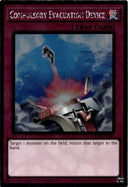 Yugioh Compulsory Evacuation Device NKRT-EN044 Platinum Rare 1st Edition NM