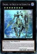 Yugioh Dingirsu, the Orcust of the Evening Star RA01-EN040 Super Rare 1st Ed NM
