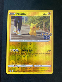 Pokemon Pikachu 027/078 Pokemon Go Reverse Holo NM