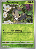 Pokemon Scatterbug 005/191 Surging Sparks Reverse Holo NM
