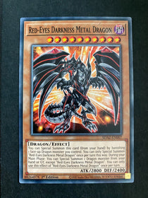 Yugioh Red-Eyes Darkness Metal Dragon SDAZ-EN007 Common 1st Edition NM