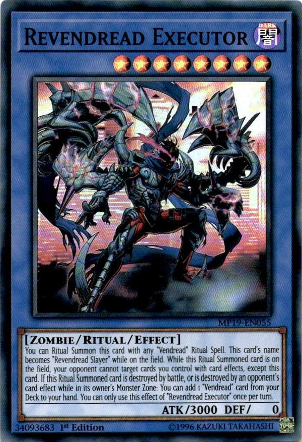 Yugioh Revendread Executor MP19-EN055 Super Rare 1st Edition NM