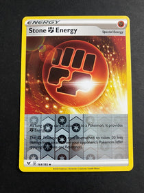 Pokemon Stone Energy 164/185 Vivid Voltage Reverse Holo NM