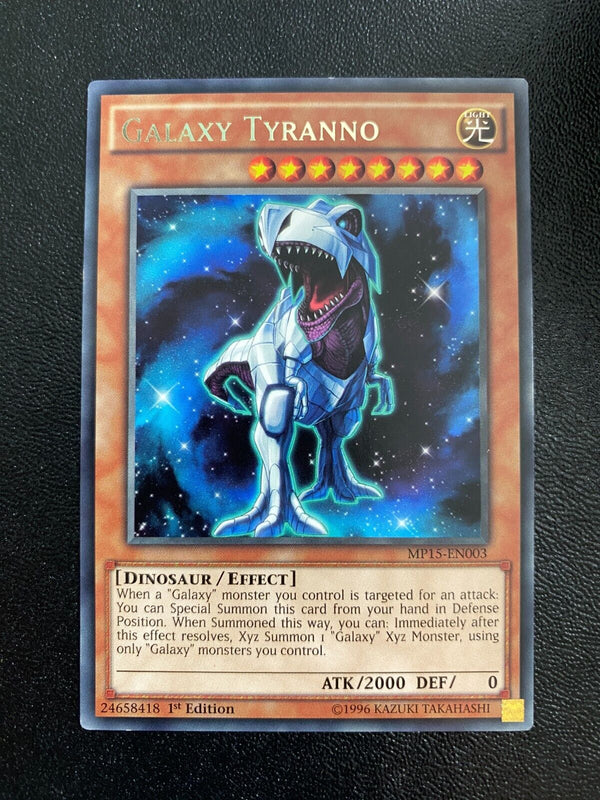 Yugioh Galaxy Tyranno MP15-EN003 Rare 1st Edition LP