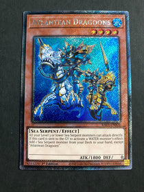 Yugioh Atlantean Dragoons RA03-EN006 Platinum Secret Rare 1st Edition NM