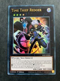 Yugioh Time Thief Redoer RA01-EN041 Ultra Rare 1st Edition NM