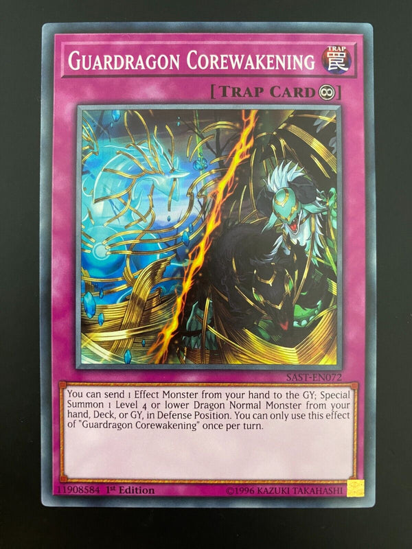 Yugioh Guardragon Corewakening SAST-EN072 Common1st Edition NM