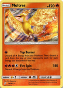 Pokemon Moltres 19/181 Team Up Holo NM