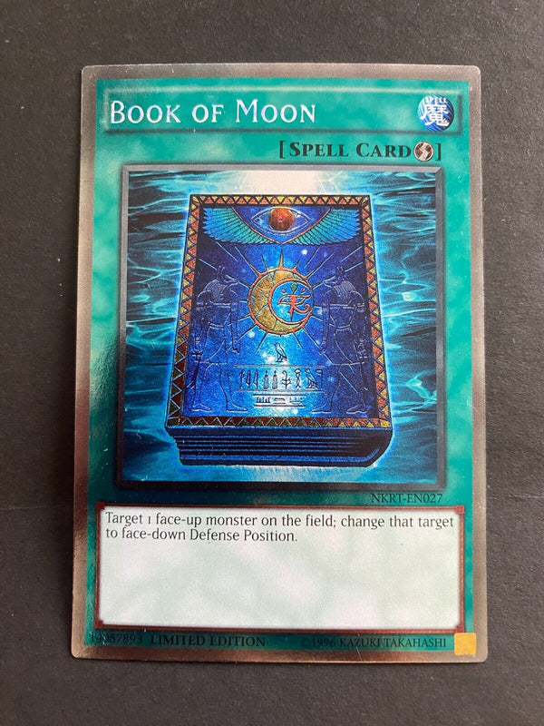Yugioh Book of Moon NKRT-EN027 Platinum Rare Limited Edition MP