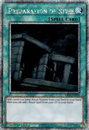 Yugioh Preparation of Rites RA02-EN056 Platinum Secret Rare 1st Edition NM
