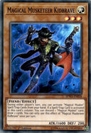 Yugioh Magical Musketeer Kidbrave SPWA-EN018 Super Rare 1st Edition LP