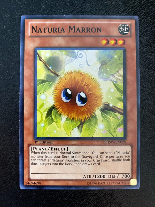 Yugioh Naturia Marron PHSW-EN029 Common 1st Edition LP