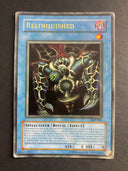 Yugioh Relinquished SDP-001 Ultra Rare Unlimited Edition DAMAGED