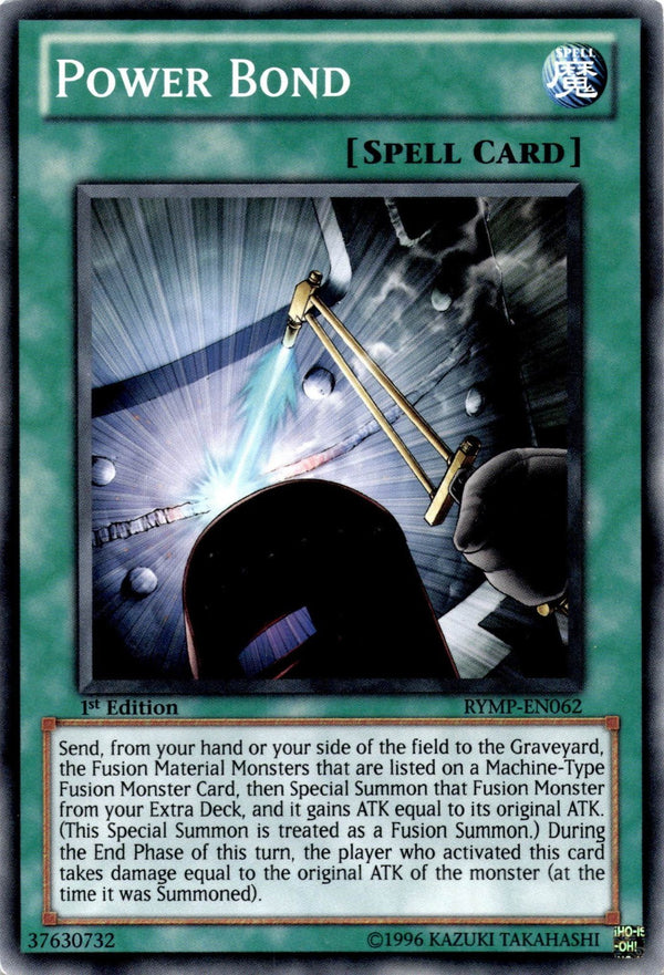 Yugioh Power Bond RYMP-EN062 Common 1st Edition MP