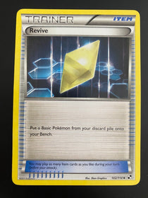 Pokemon Revive 102/114 Black White Base Non Holo LP