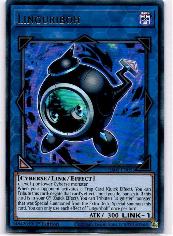 Yugioh Linguriboh RA05-EN056 Ultra Rare 1st Edition NM