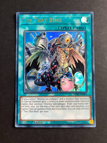 Yugioh Ties That Bind LEDE-EN053 Ultra Rare 1st Edition VLP/NM